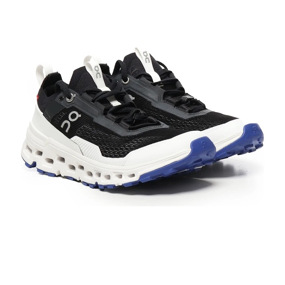 On Running Shoes - On Running Black and White Athletic Shoes